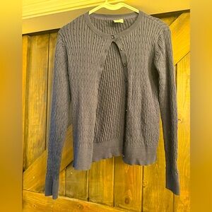 Classic navy blue girls Sweater